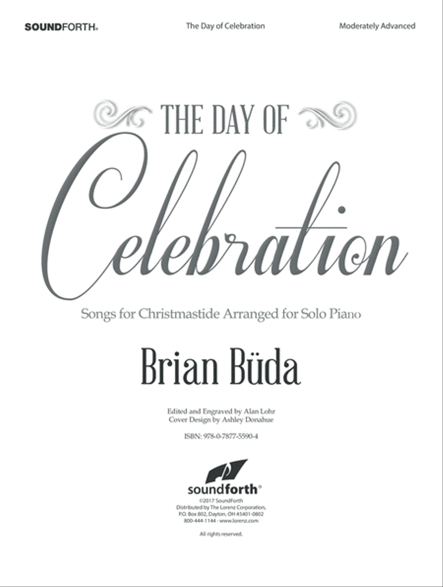 The Day of Celebration (Digital Delivery) Piano Solo scores gallery preview page 1