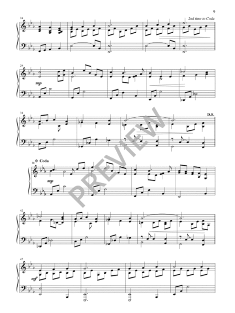 Seasons of Grace - Volume 4 Piano Solo scores gallery preview page 11