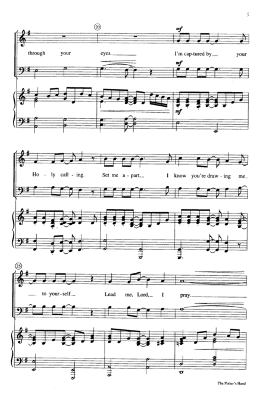 The Potter's Hand The Potter's Hand 4-Part scores gallery preview page 6