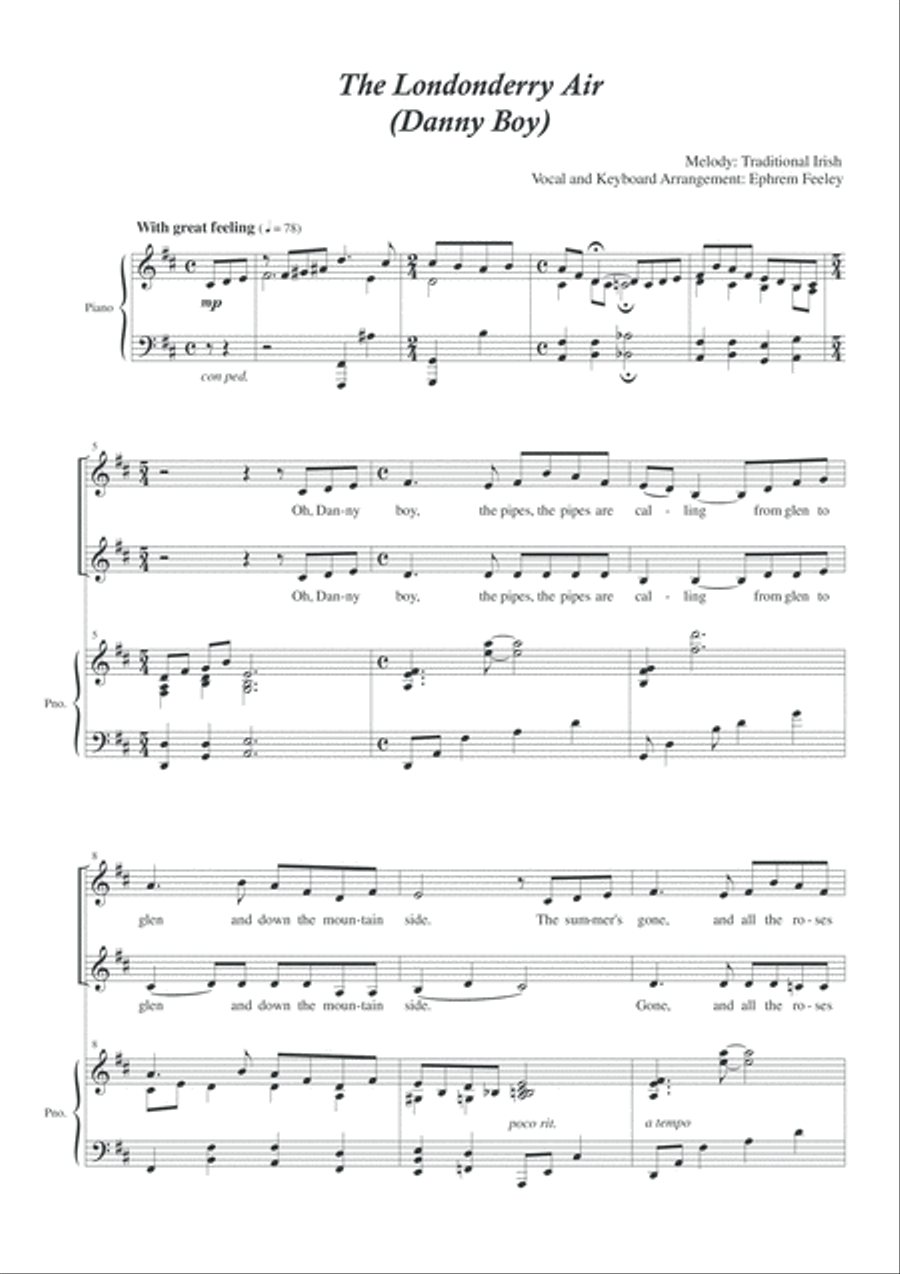 The Londonderry Air The Londonderry Air SA scores gallery preview page 2