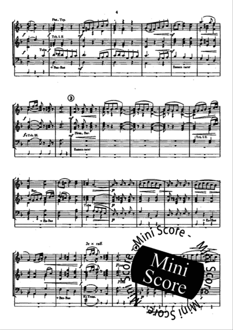 A Handelian Suite Concert Band scores gallery preview page 6
