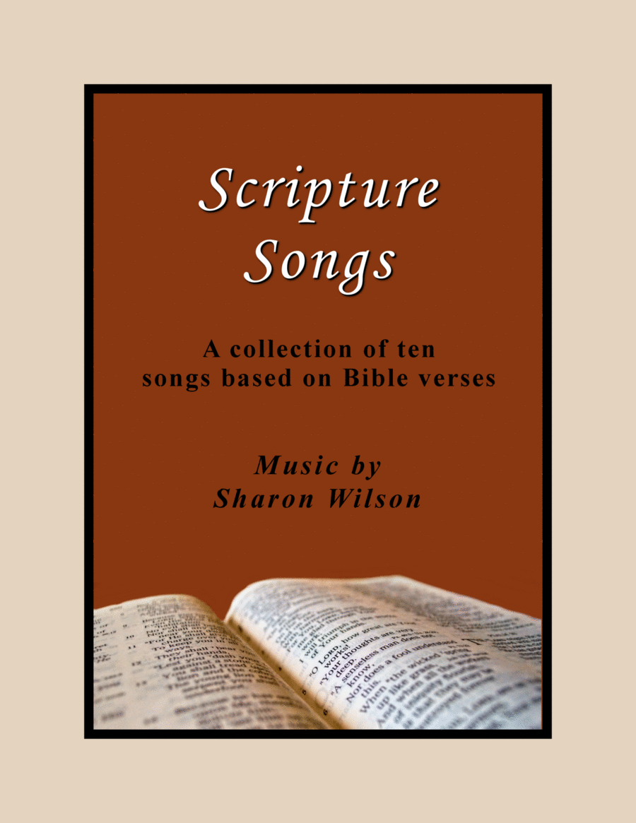 Scripture Songs (a collection of 10 Bible songs) Piano, Vocal, Guitar scores gallery preview page 1