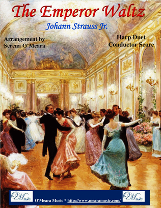 Book cover for Emperor Waltz, Harp Conductor Score