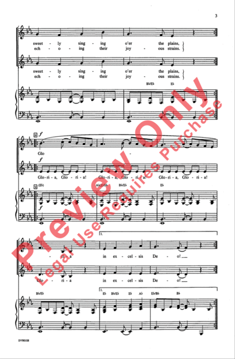 African Gloria 2-Part scores gallery preview page 3