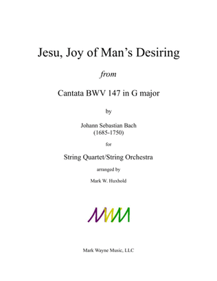 Jesu, Joy of Man's Desiring