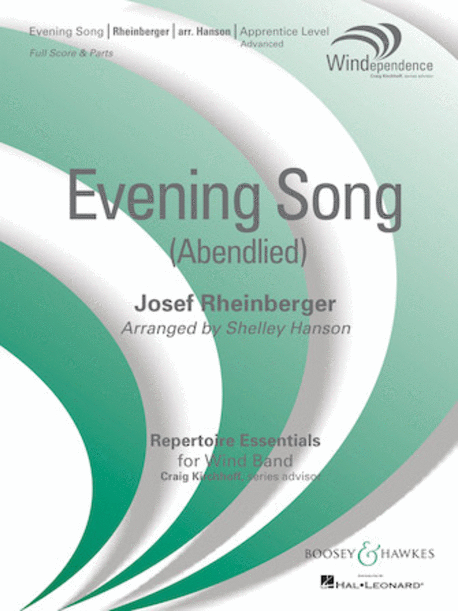 Evening Song (Abendlied) Concert Band scores gallery preview page 1