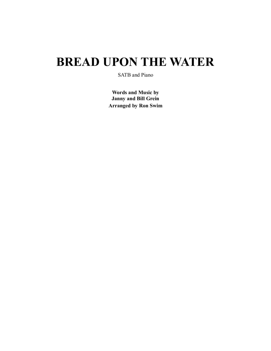 Bread Upon The Water image number null