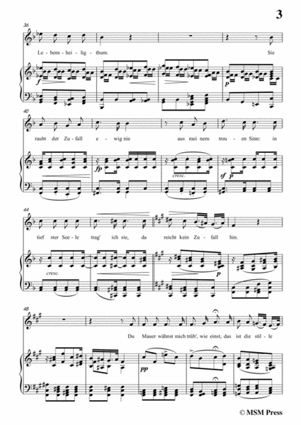 Schubert-Am Fenster,Op.105 No.3,in D Major,for Voice&Piano image number null
