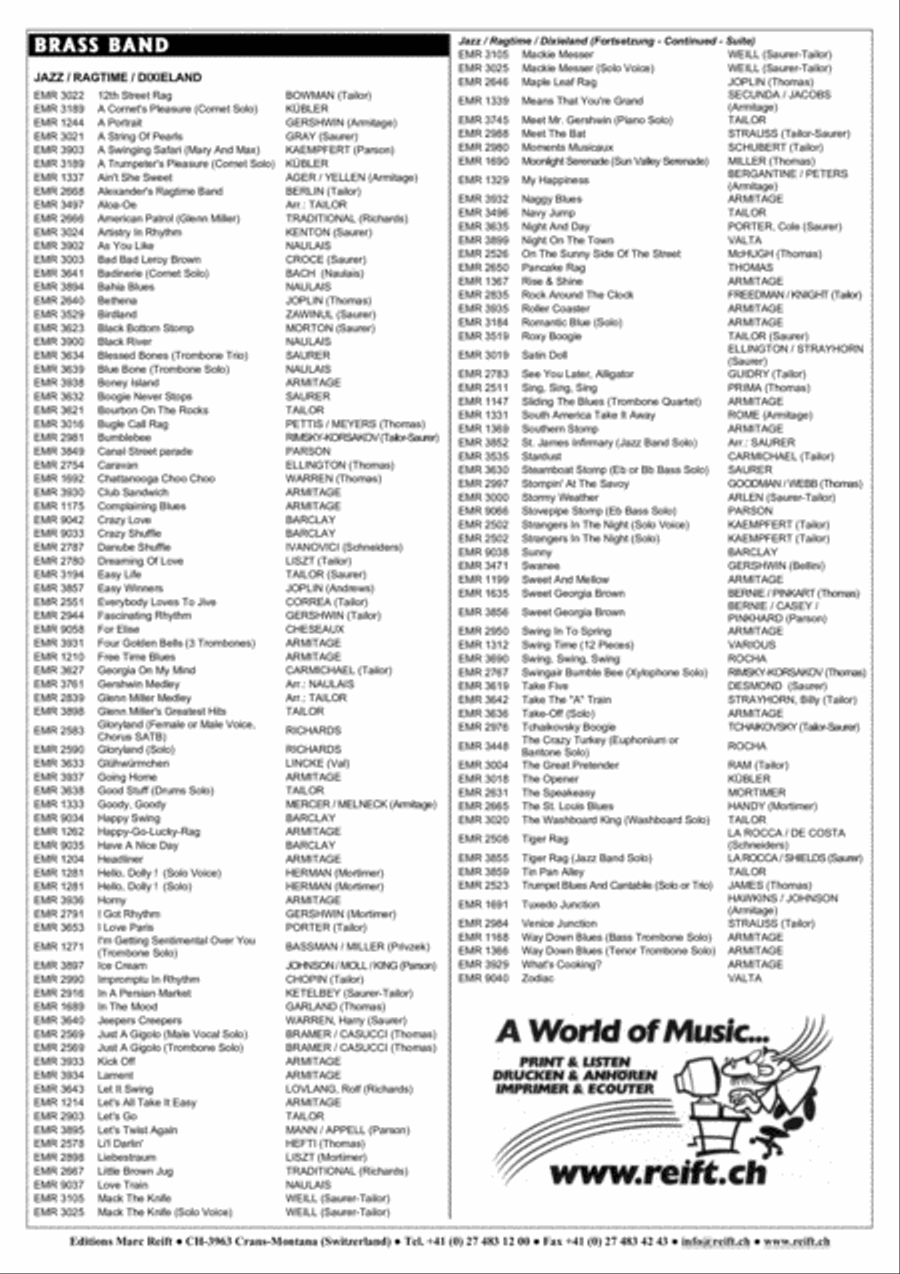 I Got Rhythm I Got Rhythm Brass Band scores gallery preview page 4