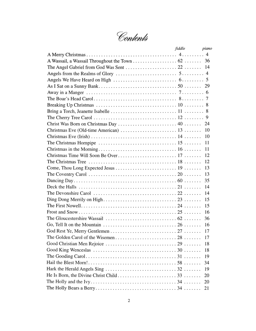 A Fiddling Christmas Violin scores gallery preview page 3