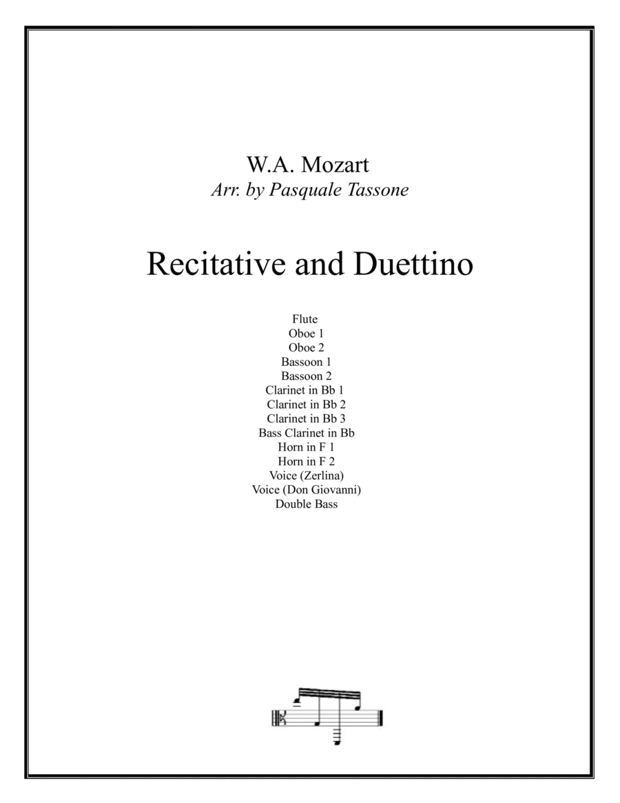 Recitative and Duet "La ci darem la mano" from Don Giovanni image number null