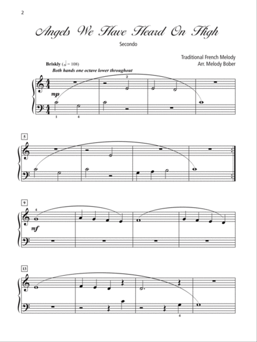 Grand Duets for Christmas 1-3 (Value Pack) Easy Piano scores gallery preview page 3