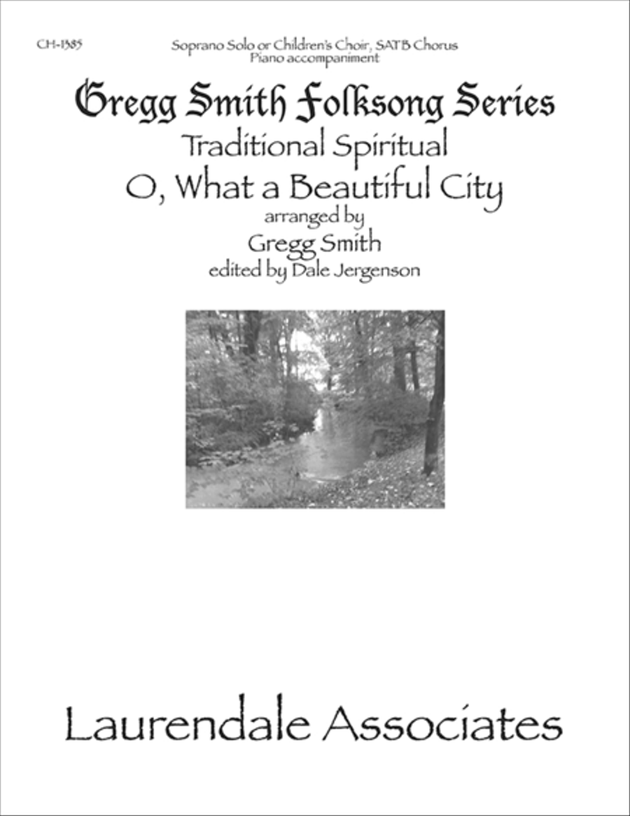 O, What a Beautiful City Choir scores gallery preview page 1