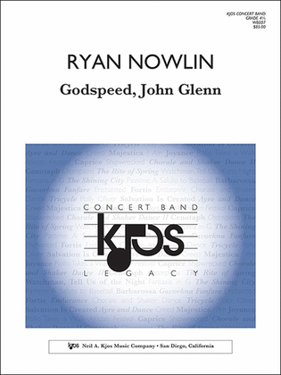 Book cover for Godspeed, John Glenn
