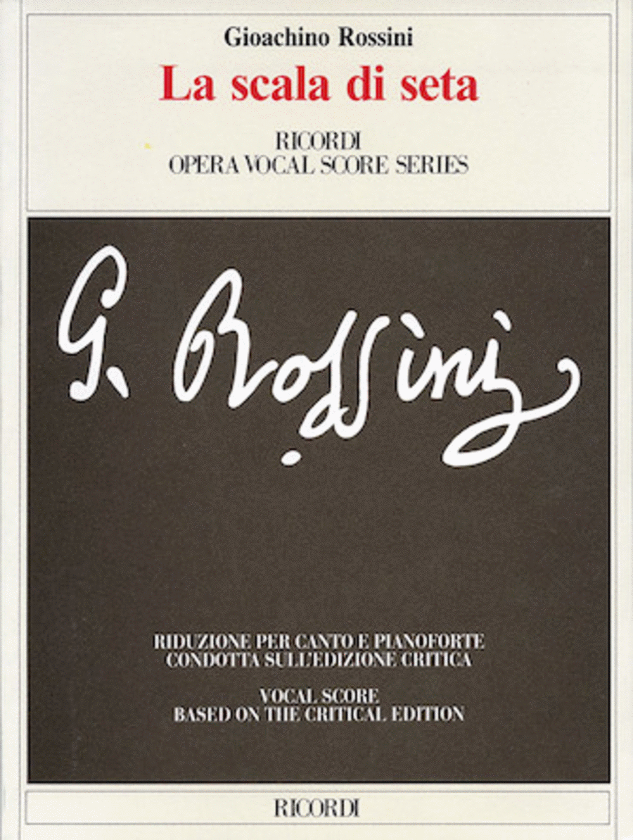 Gioachino Rossini - La scala di seta (The Silken Ladder) Voice scores gallery preview page 1