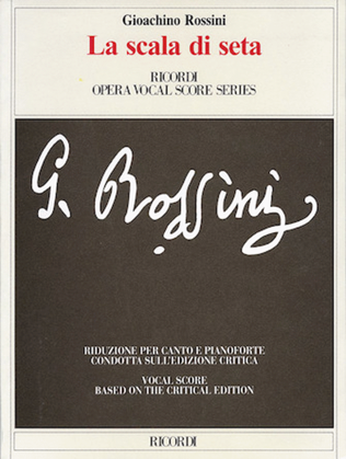 Book cover for Gioachino Rossini - La scala di seta (The Silken Ladder)