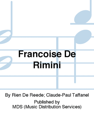 Book cover for FRANCOISE DE RIMINI