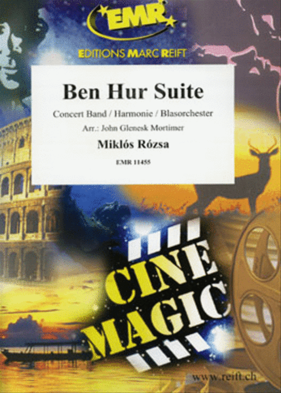 Ben Hur Suite Concert Band scores gallery preview page 1