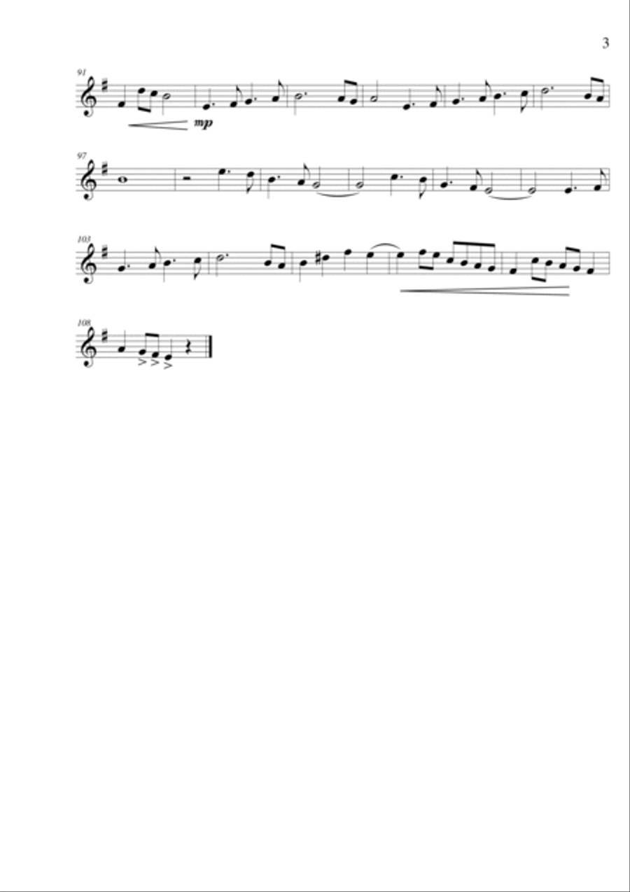 Celebration Trumpet Solo scores gallery preview page 5
