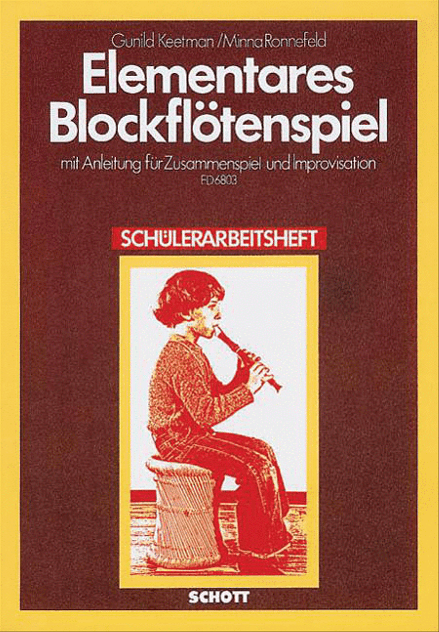 Elementary Blockflotenspiel Wkbook