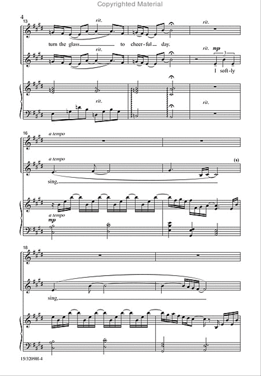 And I Can Sing SSAA scores gallery preview page 4