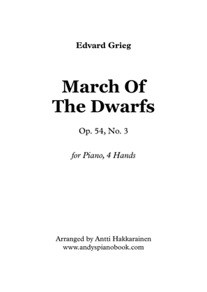 March Of The Dwarfs Op. 54, No. 3 - Piano, 4 Hands