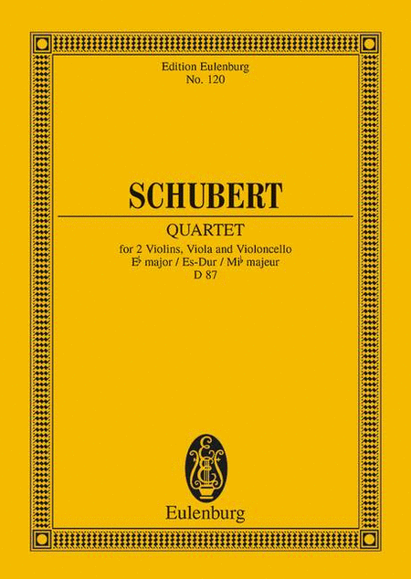 String Quartet in E flat Major, Op. 125, No. 1