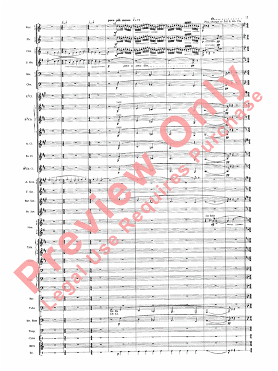 Russian Christmas Music Russian Christmas Music Concert Band scores gallery preview page 18