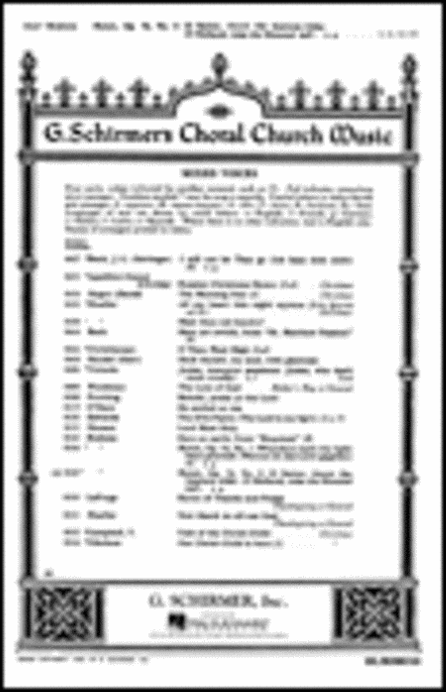 O Savior Throw The Heavens Wide No 2 Op 74 A Cappella English And German 4-Part scores gallery preview page 1