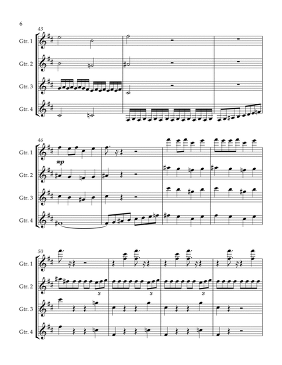 String Quartet in F Major (Guitar Quartet) image number null
