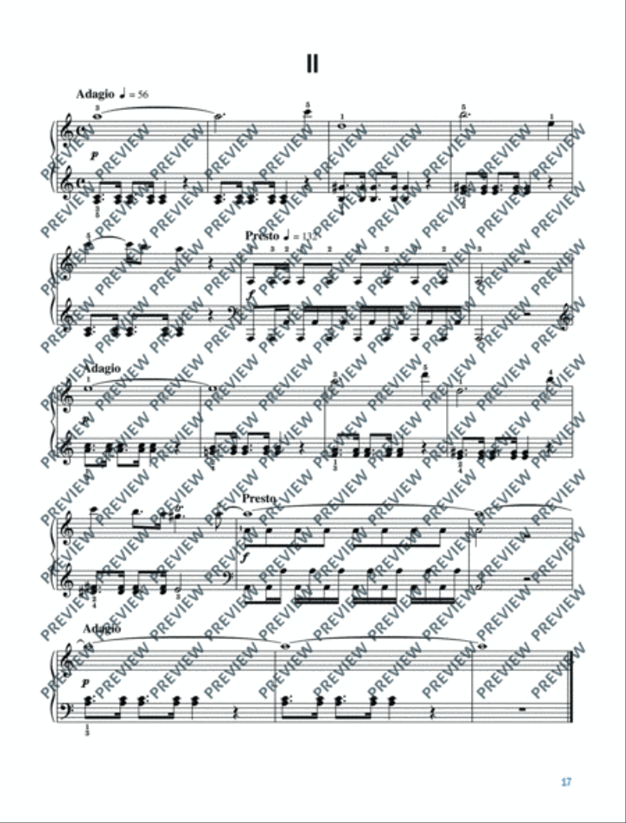 The Four Seasons Violin scores gallery preview page 18