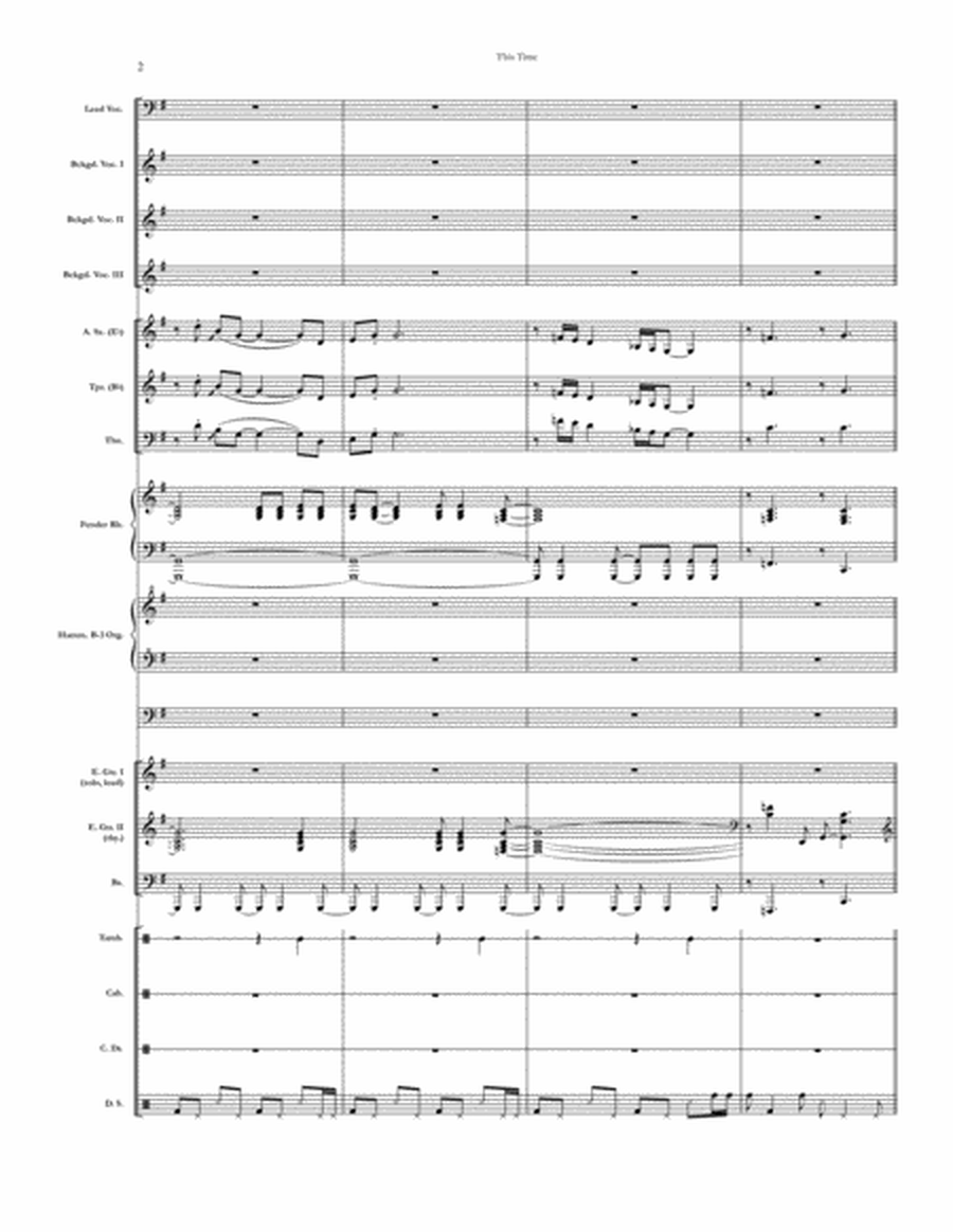 This Time [Chicago] (full score & set of parts) image number null