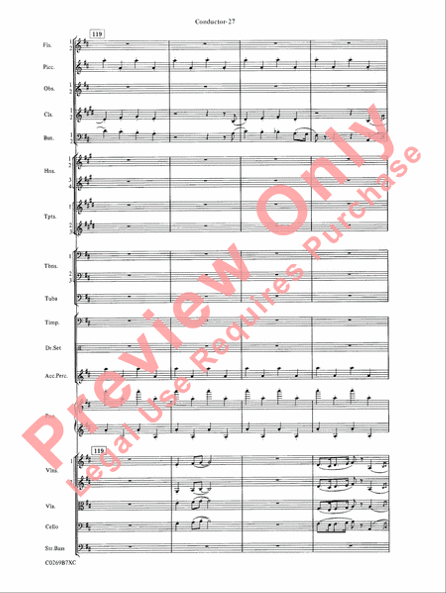 Leroy Anderson Favorites Leroy Anderson Favorites Full Orchestra scores gallery preview page 30