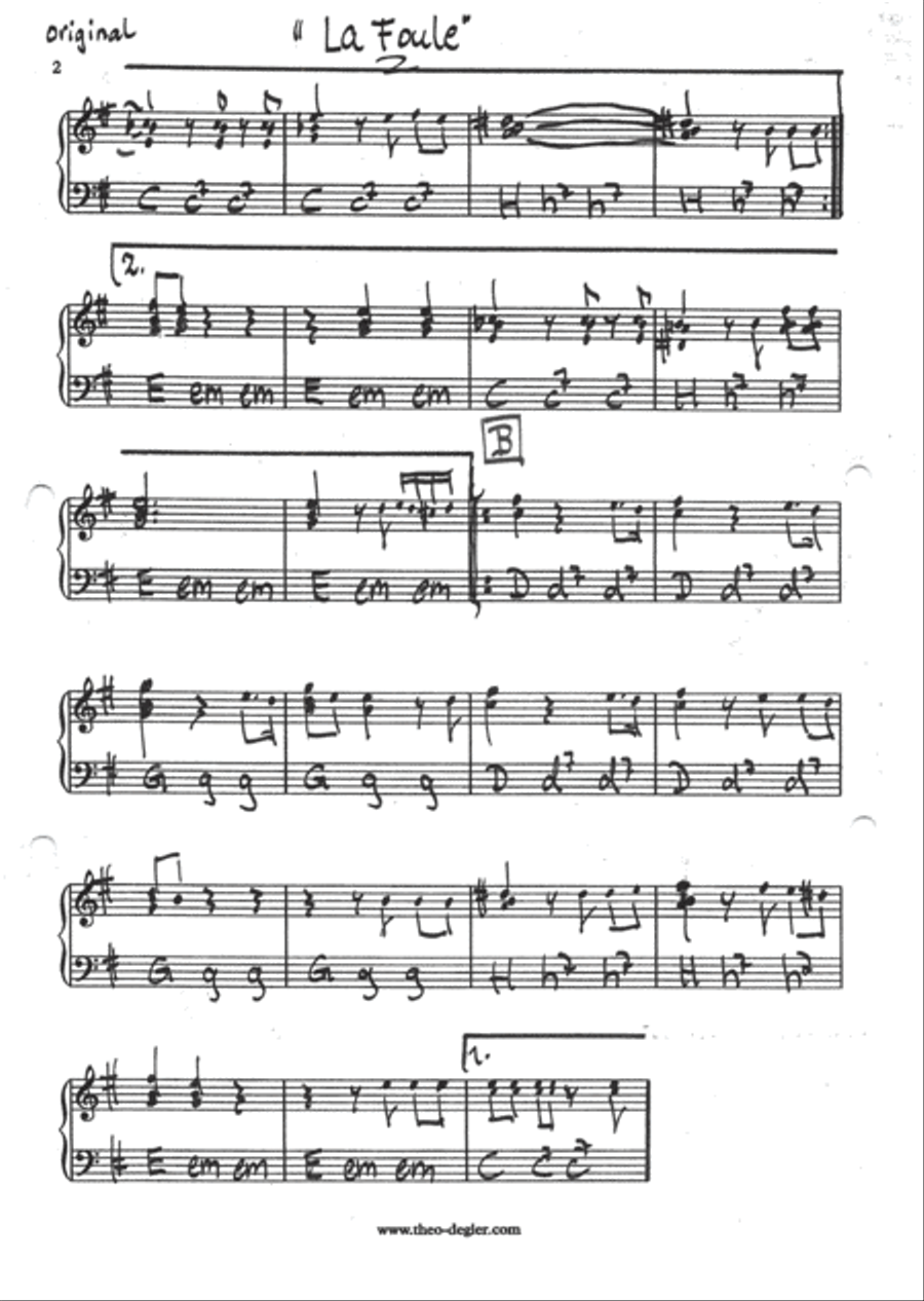 La Foule Accordion scores gallery preview page 2