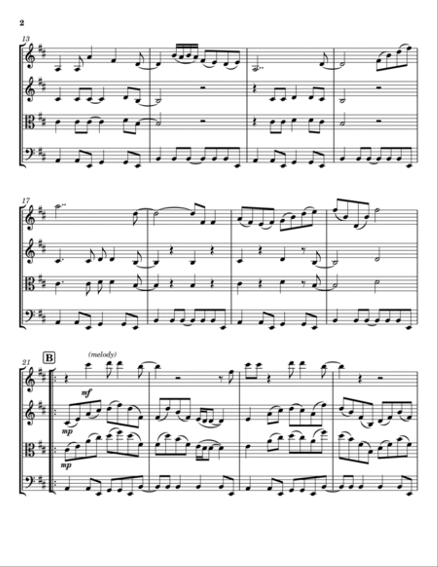 Low Low String Trio scores gallery preview page 2