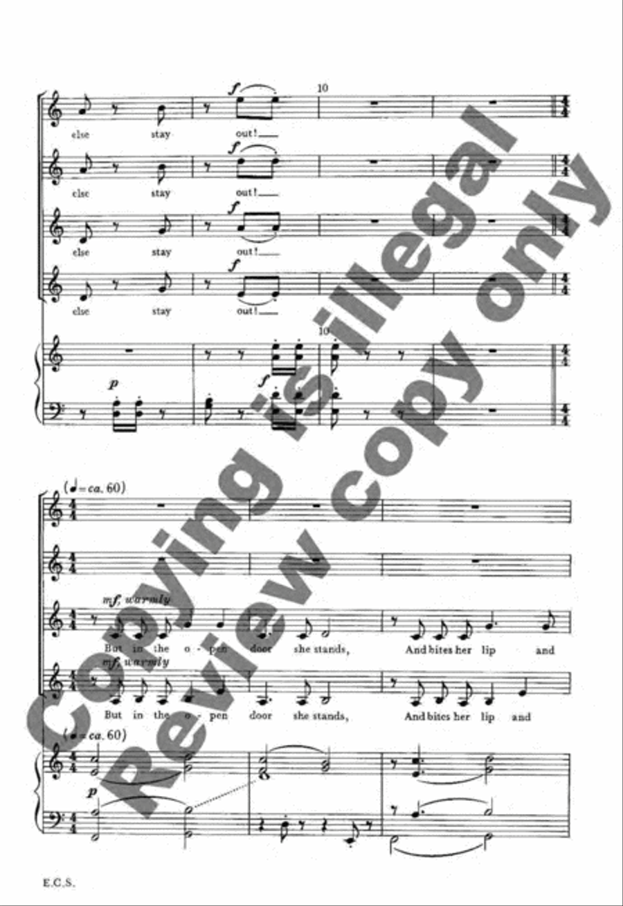 From A Very Little Sphinx SSAA scores gallery preview page 4