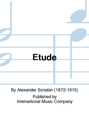 Book cover for Etude