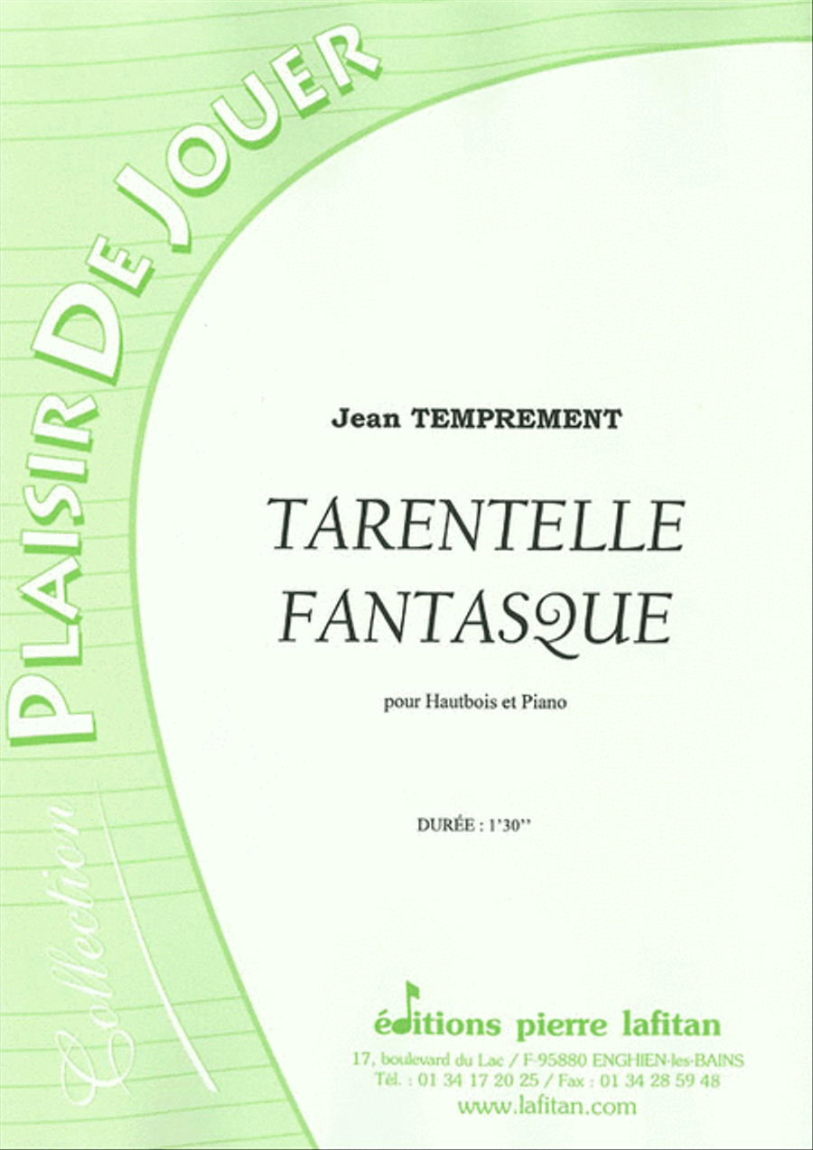 Tarentelle Fantasque Piano Accompaniment scores gallery preview page 1