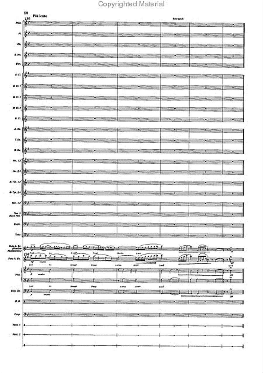 Concertango Concert Band scores gallery preview page 81