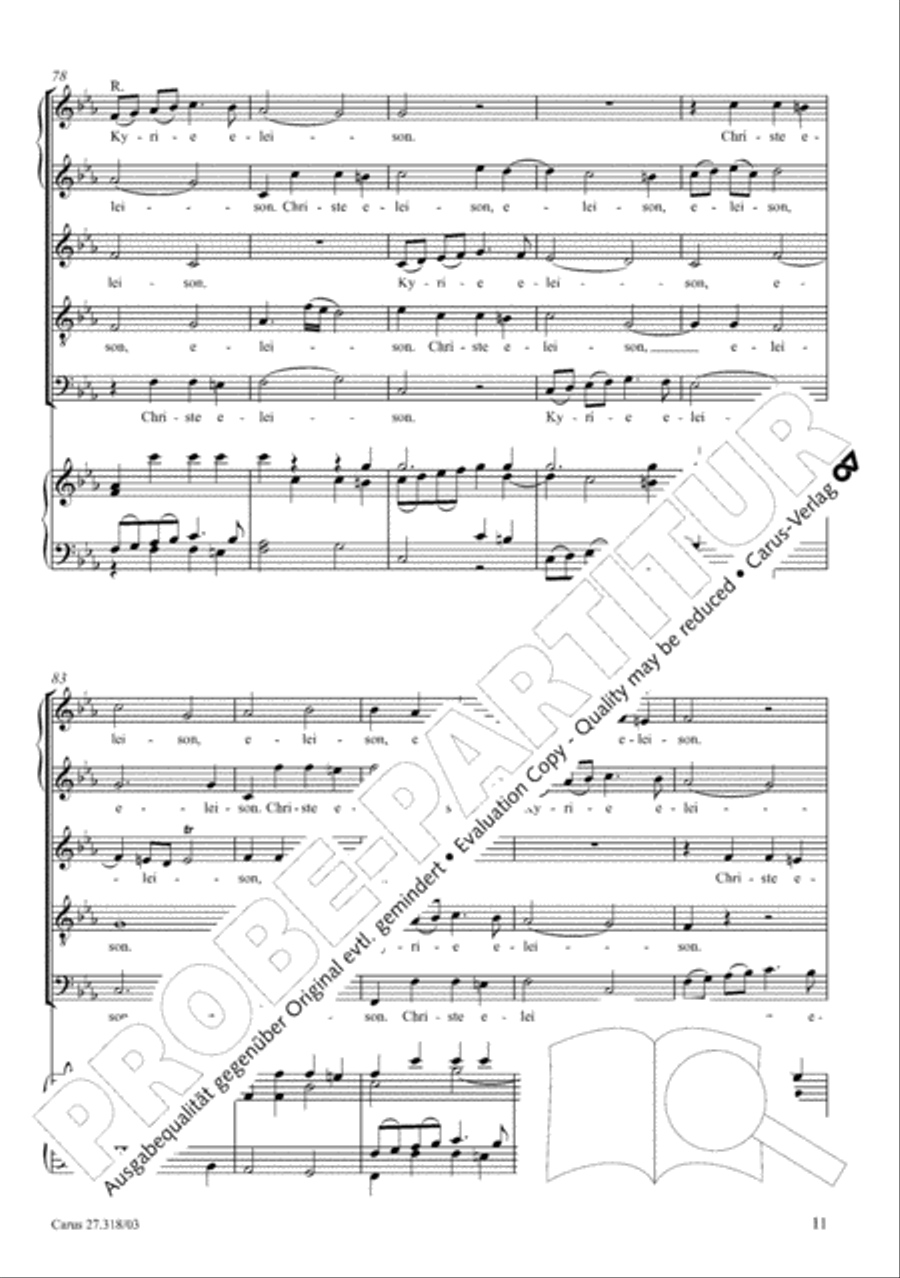 Requiem in F minor SSATB scores gallery preview page 12