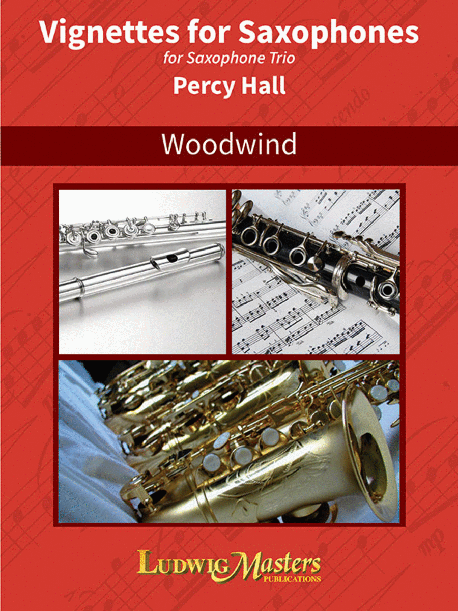 Vignettes for Saxophones Woodwind Trio scores gallery preview page 1