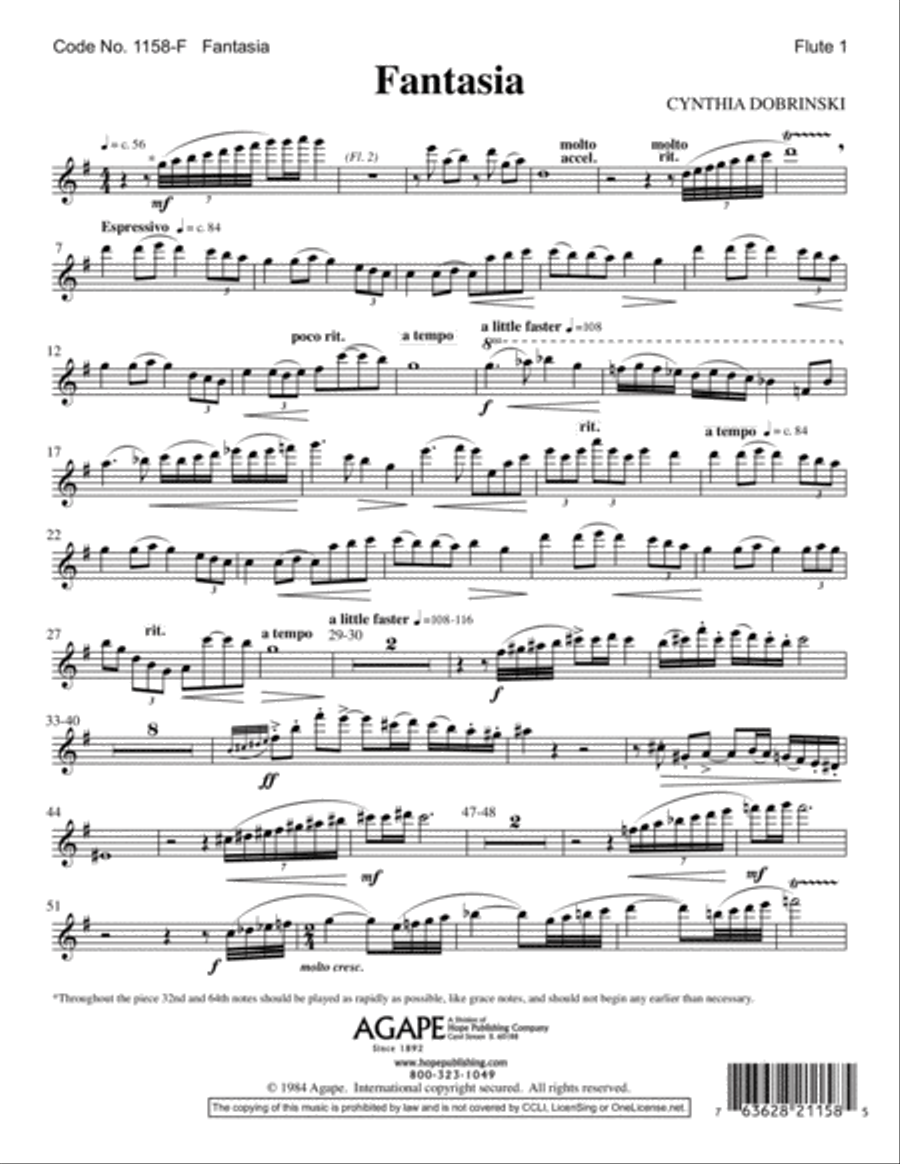 Fantasia Praise scores gallery preview page 1