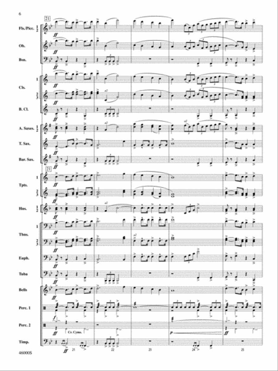 Der Lehrmeister: Score Concert Band scores gallery preview page 6