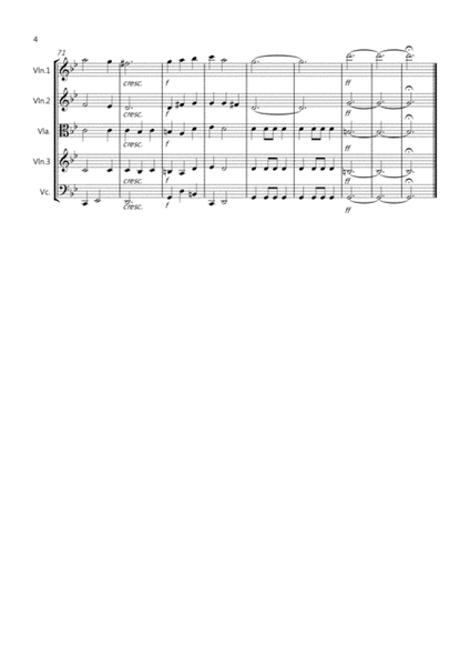 Coventry Carol for String Quartet image number null