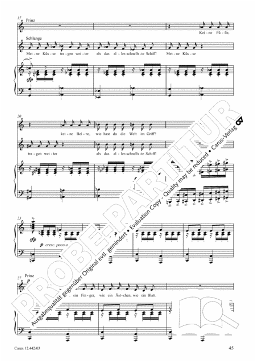 Der kleine Prinz 3-Part scores gallery preview page 47