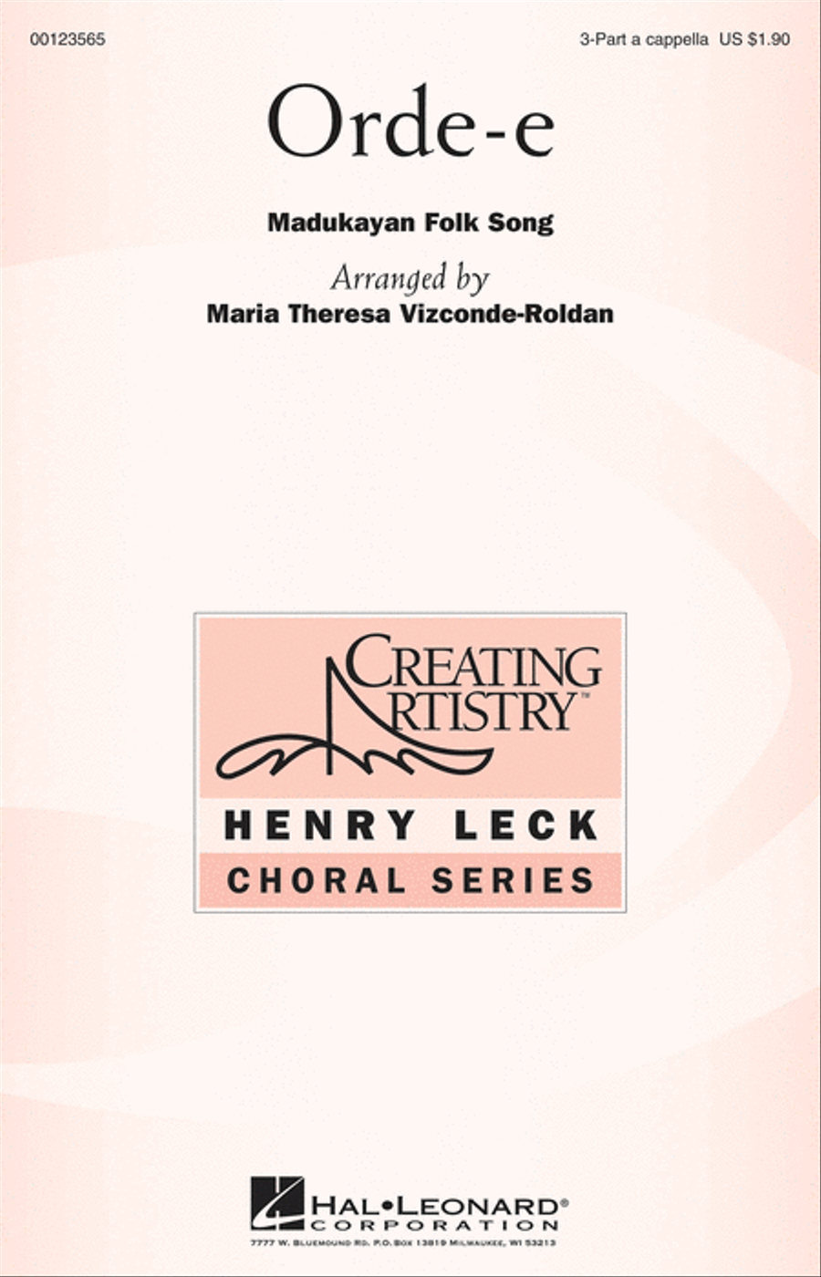 Orde-e Orde-e 3-Part scores gallery preview page 1