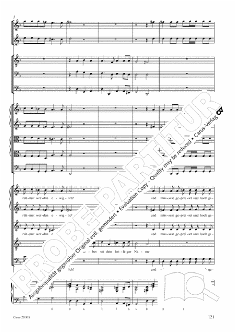 Opera varia I. Works with 1-7 parts (Complete edition, vol. 19) [Werke mit 1-7 obligaten Stimmen] Score scores gallery preview page 178