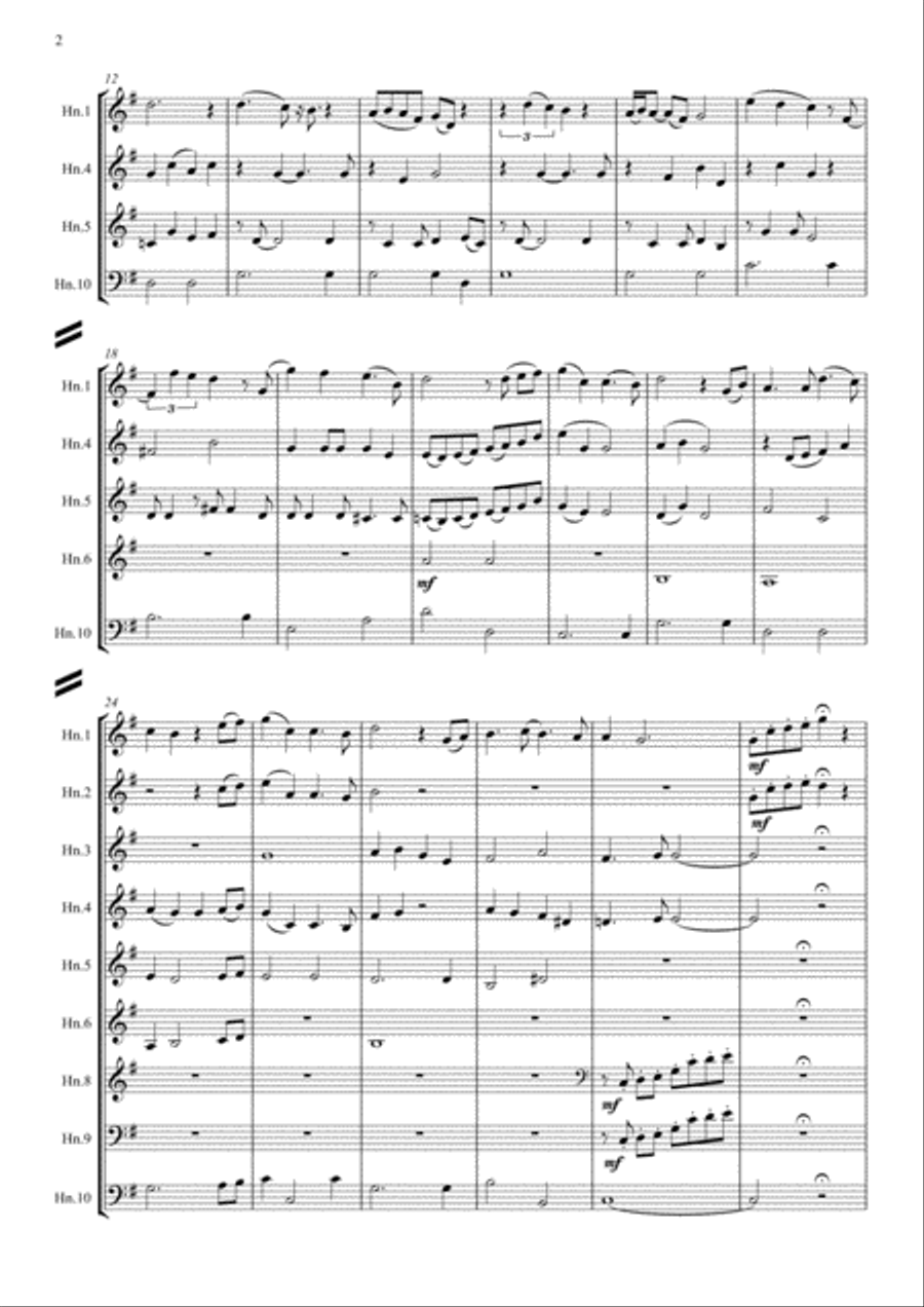 I See The Light Large Ensemble scores gallery preview page 3