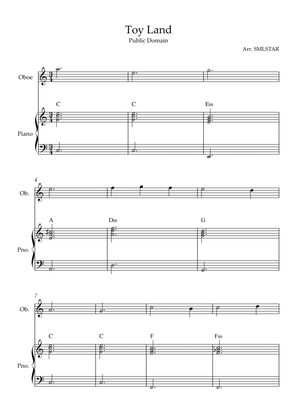 Toy Land OBOE and PIANO sheet music