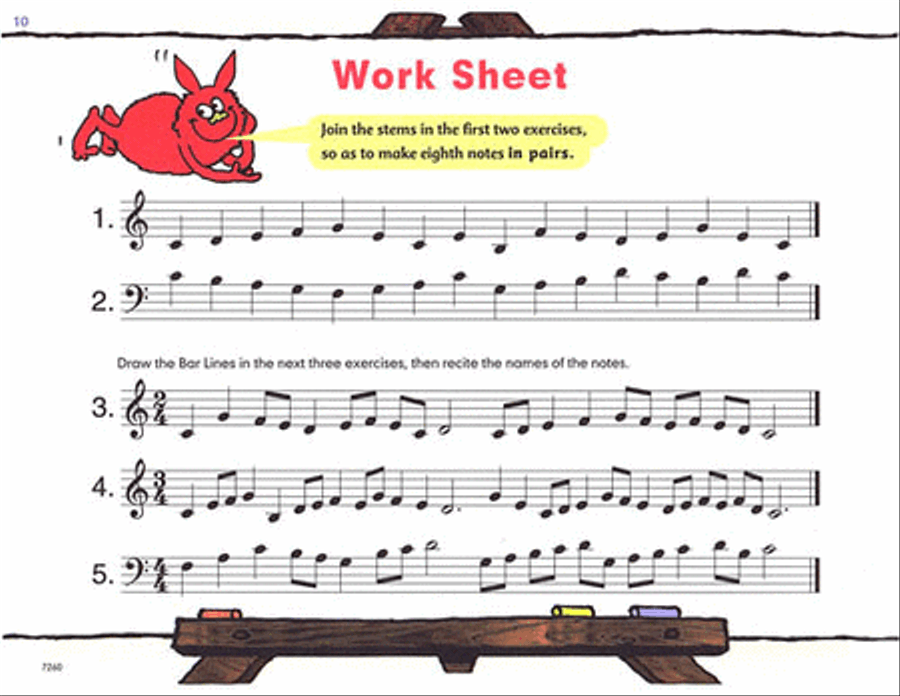 John Thompson's Easiest Piano Course – Part 2 – Book/Audio Piano Method scores gallery preview page 5